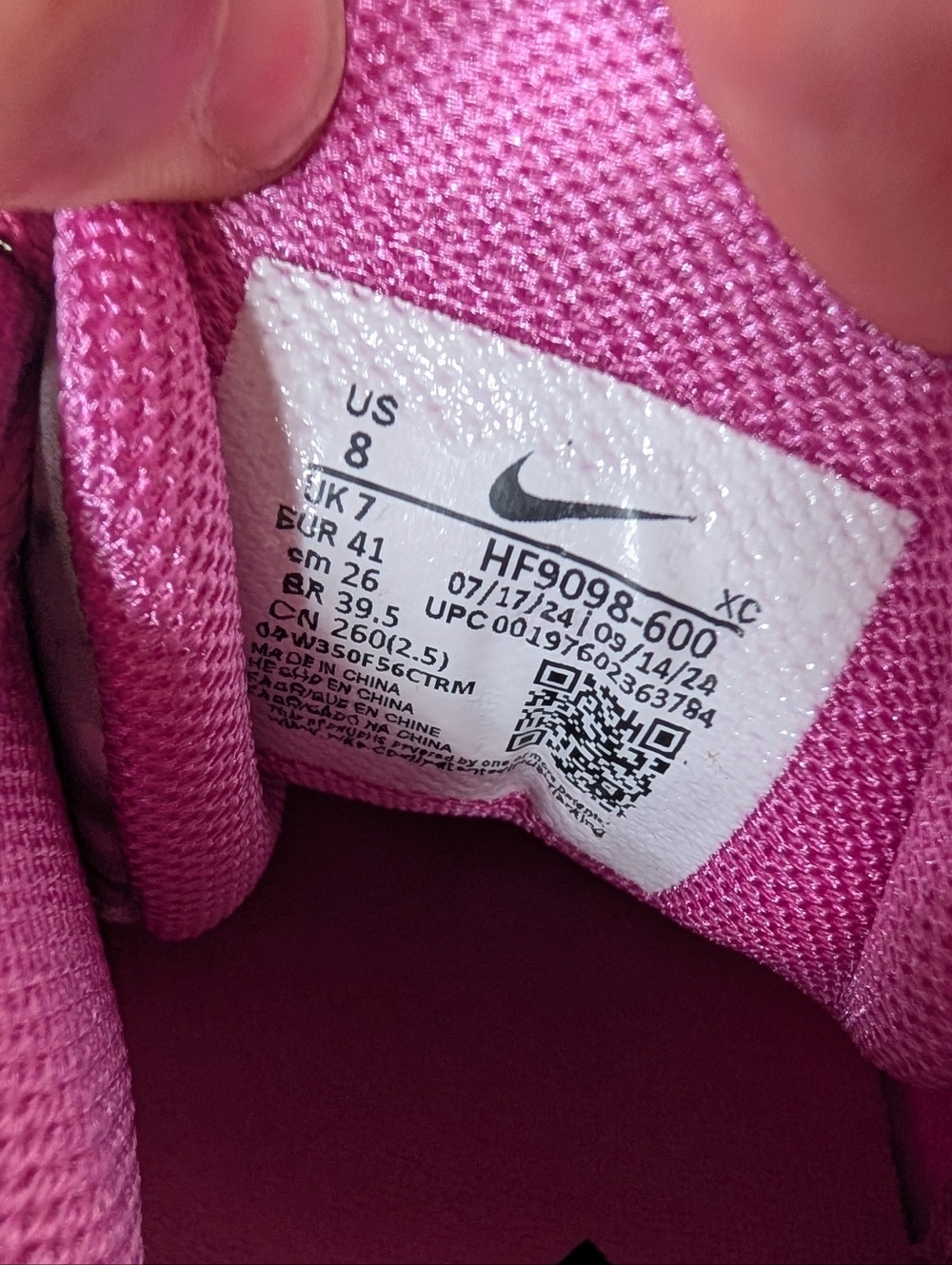 Nike Zoom KD 4 Aunt Pearl 2024 Pinkfire 2 Basketball Shoes Mens 8 HF9098-600 - Picture 6 of 7